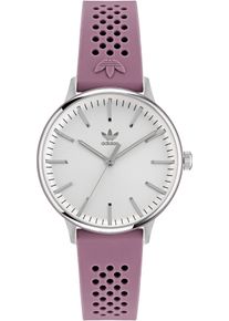 Quarzuhr adidas originals "CODE ONE SMALL", rosa (altrosa), Armbanduhren, Damen, Quarzuhr, Armbanduhr, Damenuhr, Silikonarmband