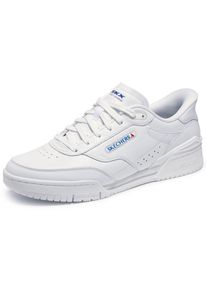 Slip-On Sneaker Skechers "RECOIL", Herren, Gr. 42, wei&szlig;, Leder, Lederimitat, Schuhe Slip-On Sneaker, Slipper, Sneaker, Freizeitschuh mit Slip-ins