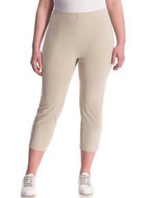 7/8-Hose KjBRAND "Susie Sensitiv 7/8", Damen, Gr. 46, N-Gr, beige, Web, Obermaterial: 75% Elasthan, 25% Polyamid, bequem 7/8-L&auml;nge, Hosen 7/8-Hose, mit hohem Elasthan-Anteil
