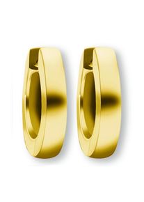 Paar Creolen ONE ELEMENT "Ohrringe Creolen aus 585 Gelbgold &Oslash; 12,0 x 2,0 mm", gold, Ohrringe, Damen, Gelbgold 585, Paar Creolen