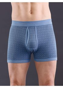 w&auml;schepur Schl&uuml;pfer W&Auml;SCHEPUR, Herren, Gr. 7, 2 Stk., blau (hellblau, bedruckt), 75% Baumwolle, 25% Polyester, Unterhosen Schl&uuml;pfer