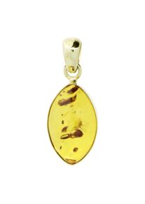 Kettenanh&auml;nger OSTSEE-SCHMUCK "- Macy - Gold 333/000 - Bernstein" Gr. 28, gold (gold 333, goldfarben, gelb), Schmuckanh&auml;nger, Damen, Gelbgold 333, Kettenanh&auml;nger