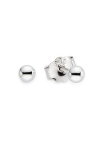 Paar Ohrstecker "Schmuck Geschenk Silberohrstecker Kugel", silberfarben, ANISTON JEWELRY & WATCHES, Ohrringe, Damen, 3mm, Silber 925 (Sterlingsilber), Paar Ohrstecker