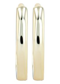 Adelia&acute;s Paar Creolen ADELIA&acute;S "Damen Ohrringe &iquest; Klappcreole aus 925 Silber", gold, Ohrringe, Damen, Silber 925 (Sterlingsilber), Paar Creolen