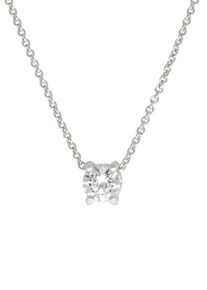 Kette mit Anh&auml;nger Firetti "Schmuck Geschenk Silber 925 Halsschmuck Halskette Ankerkette Solit&auml;r", bunt (silberfarben, wei&szlig;), Halsketten, Damen, Silber 925 (Sterlingsilber), L: 46, Kette mit Anh&auml;nger, mit Zirkonia (synth.)