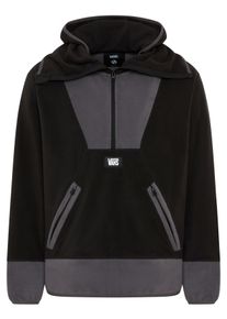 Strickfleece-Pullover Vans "MTE Warrens Polar Fleece Balaclava", Herren, Gr. S, schwarz, Obermaterial: 100% Polyester, normal, Pullover Strickfleece-Pullover, f&uuml;r Jugendliche, mit Kapuze, mit Eingrifftaschen