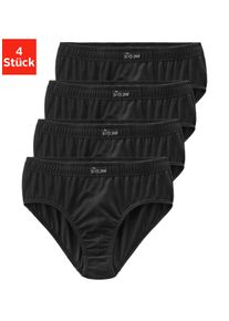 Slip Le Jogger, Herren, Gr. 9, 4 Stk., schwarz, Jersey, Obermaterial: 100% Baumwolle, unifarben, k&ouml;rpernah, Unterhosen Slip, aus angenehm weicher Baumwoll-Qualit&auml;t, Topseller