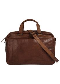 SPIKES & SPARROW Reisetasche SPIKES & SPARROW, Herren, Gr. B/H/T: 43cm x 28cm x 14cm onesize, braun (cognac), Leder, Taschen Reisetasche, echt Leder