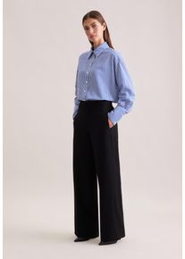 Culotte Seidensticker, Damen, Gr. 40, Normalgr&ouml;&szlig;en, schwarz, 71% Viskose, 24% Polyester, 3% Baumwolle, 2% Elasthan, unifarben, Hosen Culotte