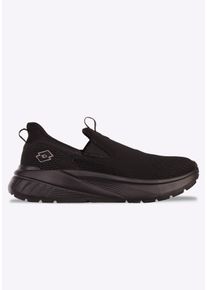 Slip-On Sneaker Lotto, Damen, Gr. 41, schwarz, Textil, Schuhe Slip-On Sneaker, Slipper, Sommerschuhe