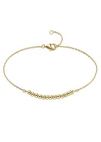 Armband "Schmuck Geschenk Armkette mit Kugeln", gelbgoldfarben, ANISTON JEWELRY & WATCHES, Armb&auml;nder, Damen, 19cm, Silber 925 (Sterlingsilber), Armband