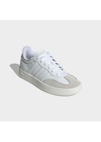 Sneaker adidas Sportswear "BARREDA", Herren, Gr. 46, wei&szlig; (cloud wei&szlig;, cloud wei&szlig;, grau one), Leder, Synthetik, Schuhe Sneaker, inspiriert vom Design des adidas handball spezial