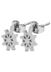 Adelia&acute;s Gliederkette ADELIA&acute;S "Damen Halskette &iquest; Ankerkette aus Edelstahl 43 cm" Gr. 43, silber, Halsketten, Damen, Edelstahl, Gliederkette