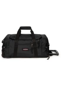 Weichgep&auml;ck-Trolley Eastpak "Leatherface S +", M&auml;dchen, Gr. B/H/T: 34cm x 55cm x 26cm 41 l, schwarz, Polyester, unifarben, Basic, Koffer Weichgep&auml;ck-Trolley, mit ausreichend Platz