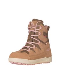 Winterstiefel Trollkids "KIDS FINNMARK WINTER BOOTS", M&auml;dchen, Gr. 38, braun (braun ochre), Leder, Synthetik, Schuhe Winterstiefel, Snowboots, Winterstiefel, Winterschuhe, f&uuml;r Kinder, wasserdicht