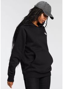 Kapuzensweatshirt The North Face, Damen, Gr. S, schwarz (tnf schwarz, tnf wei&szlig;), Sweatware, Obermaterial: 80% Baumwolle, 20% Polyester, bedruckt, unifarben, Rippb&uuml;ndchen, Sweatshirts Kapuzensweatshirt, mit K&auml;ngurutasche, mit Logodrucken, aus Baumwollmischgewebe