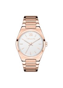 Quarzuhr Tamaris "The Round Basic Essential", ros&eacute;goldfarben, Armbanduhren, Damen, Quarzuhr, Armbanduhr, Damenuhr, Edelstahlarmband, analog