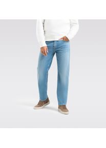Regular-fit-Jeans MAC "Rick", Herren, Gr. 31, L&auml;nge 32, authentic summer bleach, Denim/Jeans, Obermaterial: 99% Baumwolle, 1% Elasthan, unifarben, regular fit kn&ouml;chellang, Jeans Regular-fit-Jeans, im Five-Pocket Style