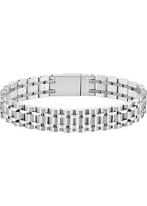 Armband BOSS "OWAN", silber (edelstahlfarben), Armb&auml;nder, Herren, 19cm, Edelstahl, Armband