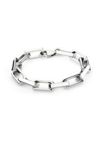 Armband Liebeskind Berlin "Schmuck Geschenk Edelstahl Armkette Big Link", silber (silberfarben), Armb&auml;nder, Damen, 21cm, Edelstahl, Armband
