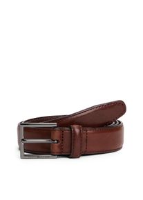 Lederg&uuml;rtel Tommy Hilfiger "HUDSON LEATHER 3.0 cm breit", Herren, Gr. 100, coffee bean, Web, Rindsleder, unifarben, G&uuml;rtel Lederg&uuml;rtel, Gr&ouml;&szlig;enverstellbar