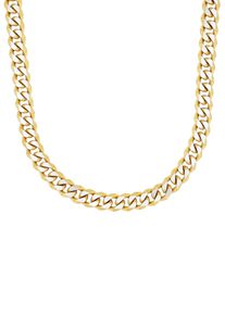 Edelstahlkette s.Oliver "2036865", gold (gelbgoldfarben), Halsketten, Herren, Edelstahl, L: 50, Edelstahlkette
