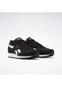 Sneaker Reebok CLASSIC "REEBOK REWIND RUN", Damen, Gr. 38, cschwarz, wei&szlig;, blusmt, Synthetik, Textil, Schuhe Sneaker