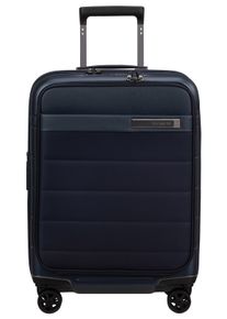 Hartschalen-Trolley Samsonite "NEOPOD 55/23 EXP", Damen, Gr. B/H/T: 40cm x 55cm x 23cm 41 l, blau (midnight blu), Polypropylen, Strukturmuster, Koffer Hartschalen-Trolley, Handgep&auml;ck Reisegep&auml;ck mit TSA-Schloss