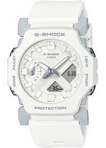 Chronograph Casio G-SHOCK, wei&szlig;, Armbanduhren, Herren, Chronograph, Quarzuhr, Armbanduhr, Herrenuhr, Resinarmband, automatischer Kalender