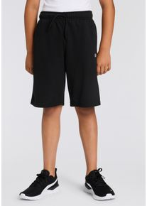 Jerseyhose Champion, Jungen, Gr. S (128/134), N-Gr, schwarz (nbk), Obermaterial: 100% Baumwolle, Hosen Jerseyhose, f&uuml;r Kinder, mit sportlichem Stil, mit Logodruck, mit Tunnelzug