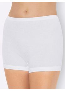 Pagenschl&uuml;pfer, Damen, Gr. 50, 4 Stk., wei&szlig;, 100% Baumwolle, Unterhosen Pagenschl&uuml;pfer