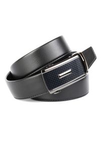 Lederg&uuml;rtel Anthoni Crown, Herren, Gr. 95, schwarz, Leder, unifarben, G&uuml;rtel Lederg&uuml;rtel, Eleganter G&uuml;rtel in Hirschpr&auml;gung und einzigartiger Schlie&szlig;technik