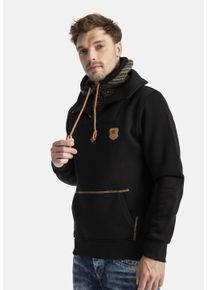 Cipo & Baxx Sweatshirt CIPO & BAXX, Herren, Gr. L, schwarz, Sweatware, Obermaterial: 70% Baumwolle, 30% Polyester, unifarben, regular fit, Rundhals, Sweatshirts Sweatshirt