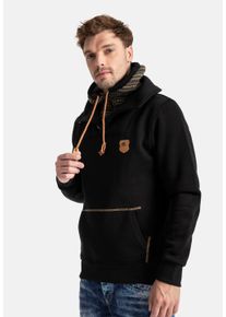 Cipo & Baxx Sweatshirt CIPO & BAXX, Herren, Gr. M, schwarz, Sweatware, Obermaterial: 70% Baumwolle, 30% Polyester, unifarben, regular fit, Rundhals, Sweatshirts Sweatshirt