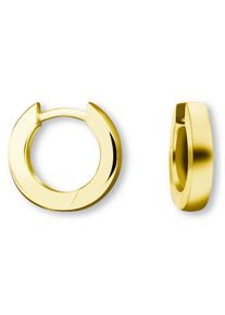 Paar Creolen ONE ELEMENT "Ohrringe Creolen aus 333 Gelbgold &Oslash; 12,0 x 2,0 mm", gold, Ohrringe, Damen, Gelbgold 333, Paar Creolen