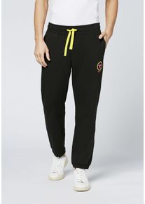 Sweathose Chiemsee, Herren, Gr. S (44/46), Normalgr&ouml;&szlig;en, schwarz beauty, 60% Baumwolle, 40% Polyester, Hosen Sweathose