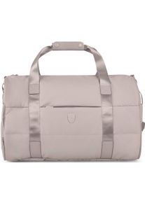 Reisetasche Heys "The Puffer Duffle Bag", M&auml;dchen, Gr. B/H/T: 48cm x 30,5cm x 25,5cm, beige (atmosphere), Polyester, Taschen Reisetasche, Weekender Duffle Bag Schuhfach Aufstecksystem