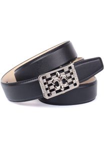 Lederg&uuml;rtel Anthoni Crown, Damen, Gr. 110, schwarz, Leder, unifarben, G&uuml;rtel Lederg&uuml;rtel, Schlie&szlig;e mit Lilien-Motiv