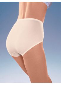 Taillenslip Mey, Damen, Gr. 42/44, 2 Stk., beige (puder), 97% Baumwolle, 3% Elasthan, Unterhosen Taillenslip