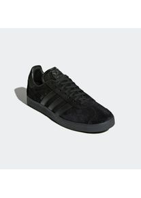 Sneaker adidas originals "GAZELLE", Herren, Gr. 36, schwarz (core schwarz, core schwarz, core schwarz), Leder, Synthetik, Schuhe Sneaker