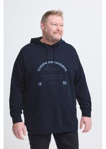 Kapuzensweatshirt Blend "BHKAREL BB LOGO HOODED SWEAT", Herren, Gr. 4XL, salute, Sweatware, Obermaterial: 100% Baumwolle, bedruckt, regular fit normal, ohne Ausschnitt, Rippb&uuml;ndchen, Sweatshirts Kapuzensweatshirt, in gro&szlig;en Gr&ouml;&szlig;en