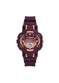 Chronograph Skechers "Brynwood", weinrot, Armbanduhren, Damen, Chronograph, Quarzuhr, Armbanduhr, Damenuhr, analog, digital, Tag, Wochentag