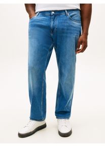 Tommy Hilfiger Big & Tall Gerade Jeans "BT-MADISON", Herren, Gr. 46, L&auml;nge 34, whily blau, Denim/Jeans, Obermaterial: 99% Baumwolle, 1% Elasthan, TOMMY HILFIGER BIG & TALL, regular fit, Jeans Gerade Jeans, mit Fade-Effekten, regular fit, gerades Bein, Gro&szlig;e Gr&ouml;&szlig;en