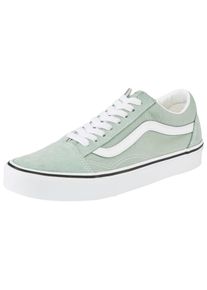 Sneaker Vans "Old Skool", Damen, Gr. 42,5, emw, color theory gray olive, Leder, Textil, Schuhe Sneaker
