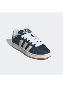 Sneaker adidas originals "CAMPUS 00S", Herren, Gr. 42, wei&szlig; (night indigo, crystal wei&szlig;, cloud wei&szlig;), Leder, Textil, Schuhe Sneaker