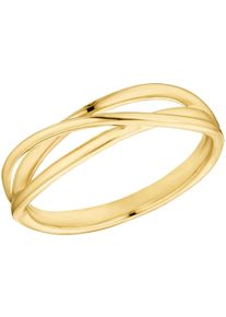 Fingerring s.Oliver "2037826/-27/-28/-29" Gr. 56, gold (gelbgoldfarben), Fingerringe, Damen, 56, Silber 925 (Sterlingsilber), 2mm, Fingerring