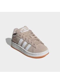 Sneaker adidas originals "CAMPUS 00S", M&auml;dchen, Gr. 30, beige (wonder beige, cloud wei&szlig;, gum 2), Leder, Synthetik, Schuhe Sneaker, f&uuml;r Kinder, Topseller