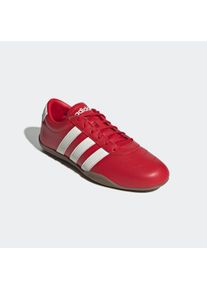 Sneaker adidas Sportswear "GRAND COURT LO", Damen, Gr. 42, wei&szlig; (better scarlet, sanftes wei&szlig;, gum5), Leder, Synthetik, Schuhe Sneaker, Design auf den Spuren des adidas Superstar