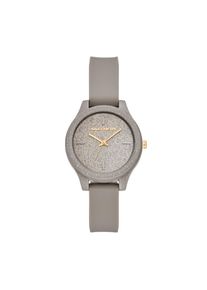 Quarzuhr Skechers "CARMELINA", grau, Armbanduhren, Damen, Quarzuhr, Armbanduhr, Damenuhr, Silikonarmband, analog