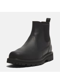 Chelseaboots Timberland "BRITTON ROADMID CHELSEA BOOT", Herren, Gr. 45, schwarz (schwarz full grain), Leder, Schuhe Chelseaboots, Stiefelette, Winterschuhe, Ankle Boots